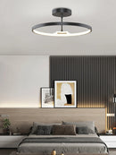Axyaa Circular LED Ceiling Lamp with Remote Control for Intelligent Indoor Lighting