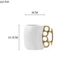 Axya Irregular Ceramic Mug Coffee Cup Set