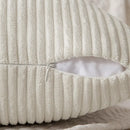 Axyaa Corduroy Boho Patchwork Pillow Cover