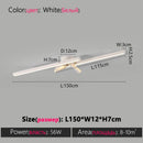 Axyaa LED Line Ceiling Lamp Black White Living Dining Bedroom Hallway Lighting