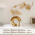 Axyaa Simple Vase Bouquet Decoration for Foyer, Living Room, Study, Bedroom
