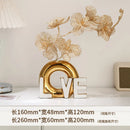 Axyaa Simple Vase Bouquet Decoration for Foyer, Living Room, Study, Bedroom