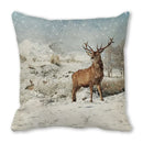 Axyaa Merry Christmas Pillowcase Cushion Cover for Festive Home Decor