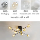 Axyaa Glass Ball Branch Chandeliers - Nordic Light Postmodern Luxury LED Pendant Lights