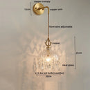 Axyaa Crystal Glass LED Wall Sconce for Luxe Home Decor & Lighting