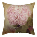 Axyaa Natural Flower Bird Linen Cushion Cover ��� Decorative Pillow Cases