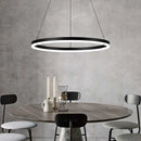 Axya Nordic Ring Pendant Lamps, Dimmable Minimalist Lighting for Home Decor