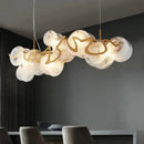 Axyaa Glass Wall Lamp Minimalist Iron Pendant Light Luxe Design