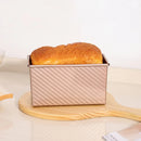 Axyaa Non-Stick Rectangle Loaf Pan with Lid - Aluminized Steel Bread Mould