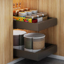 Axyaa Under Sink Storage Rack Kitchen Organizer with Slide Rails