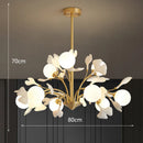 Axyaa Antique All Copper Pendant Lamp for French Style Bedroom