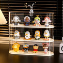 Axyaa Acrylic Mystery Box Display Stand for Doll Toys Cabinet Shelf