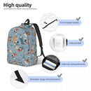 Axyaa Kids Mickey Mouse Backpack - School Bookbag for Boys and Girls