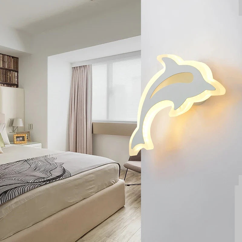 Axya LED Wall Light for Children's Room Decor