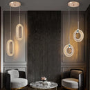 Axyaa Modern LED Pendant Chandeliers for Dining Room, Restaurant, and Bar