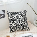 Axyaa Abstract Geometric Canvas Cotton Cushion Cover 45x45cm