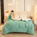 Axyaa Double-Sided Milk Wool Lamb Wool Warm Thick Winter Quilt Core