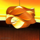 Axyaa Nordic Bamboo Pendant Light for Bedroom Dining Room Bar