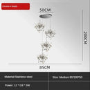 Axyaa Scandinavian Chandelier Pendant Light for Home Decor and Kitchen Lighting