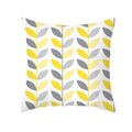 Yellow Gray Geometric Print Pillow Cover 45*45cm for Axyaa - Home Decor Essential