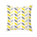Yellow Gray Geometric Print Pillow Cover 45*45cm for Axyaa - Home Decor Essential