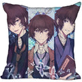 Axyaa Dazai Bungou Stray Dogs Pillow Case 40X40, 45X45cm
