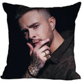 Axyaa Satin Soft Pillow Cover Square Zipper Pillowcase