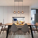Axyaa Industrial Wood Ceiling Chandelier for Bedroom Cafe Bar Restaurant