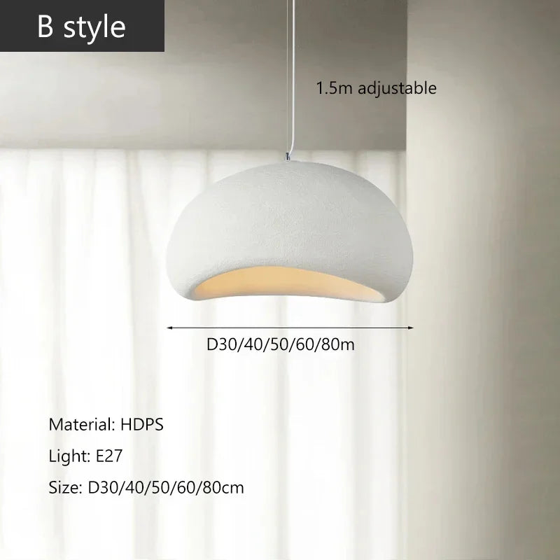 LED Chandelier Wabi Sabi Pendant Lights by Axyaa for Modern Home Decor