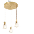 Axyaa Diamond Glass LED Pendant Lamp - Modern Nordic Hanging Lights