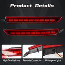 Axyaa Car Rear Bumper Reflector Light for Mazda CX-30 CX50 CX-50 2020-2022