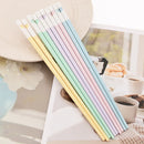 Axyaa Love Chopsticks Set: 5 Pairs Reusable Alloy Sushi Sticks with Non-Slip Grip