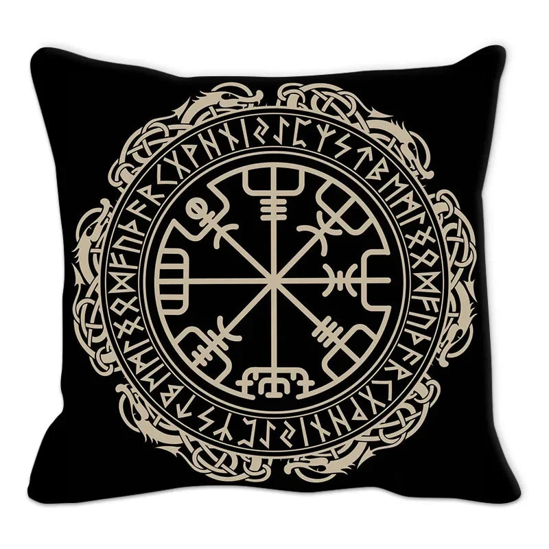 Geometric Cushion Cover Pillowcase for Home Decor by Axyaa
