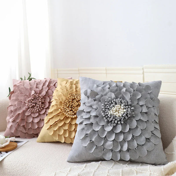 Axyaa Plush Corduroy Christmas Pillow Cover for Modern Home Decor