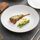 Axyaa Golden Edge Ceramic Tableware Set