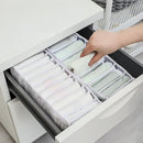 Axyaa Socks & Underwear Storage Box - Foldable Drawer Organizer for Closet