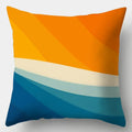 Axyaa Geometric Color Splicing Pillowcase 45x45cm Modern Home Decor