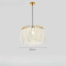 Axyaa Feather LED Pendant Light for Minimalist Home Decor