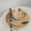 Retro Nordic Wooden Flower Vase by Axyaa - Tabletop Art Decor Ornament