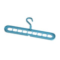 Axyaa 9-Hole Rotating Clothes Hanger Closet Organizer for Multi-port Clothing Storage