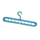 Axyaa 9-Hole Rotating Clothes Hanger Closet Organizer for Multi-port Clothing Storage