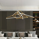 Axyaa Modern Luxury Foyer LED Pendant Lights Villa Dining Room Hanging Lamp