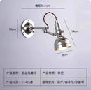 Axyaa Swing Arm LED Wall Lamp Bauhaus Design for Bedroom Study Cafe