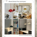 Axyaa Flower Bud Pendant Light: Nordic Design for Bedroom, Bar, or Restaurant