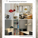 Nordic Modern Flower Bud Pendant Light by Axyaa for Bedroom, Bar, and Restaurant