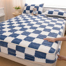 Axyaa Winter Fleece Mattress Protector Set