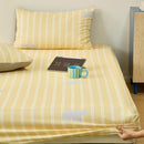 Axyaa Cotton Fitted Sheet, Fashion Stripe Design, Skin-Friendly, 180*200*30cm