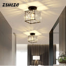 Modern Crystal Chandelier by Axyaa: Elegant Ceiling Lighting for Living room, Bedroom, Kitchen & Hallway