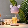 Axyaa Mickey Bear Scented Candle Lamp for Bedroom Atmosphere Ornaments