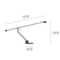 Axyaa Adjustable Rocker Desk Lamp | Modern Italian Design Reading Light